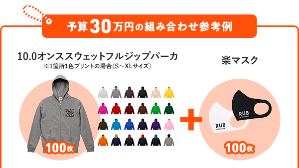 予算30万円の組み合わせ参考例